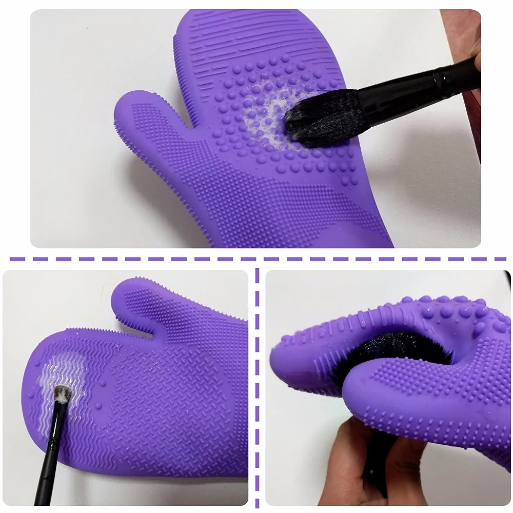 Newly Arrived Silicone Cleaning Makeup Brush Wash Silicone Finger