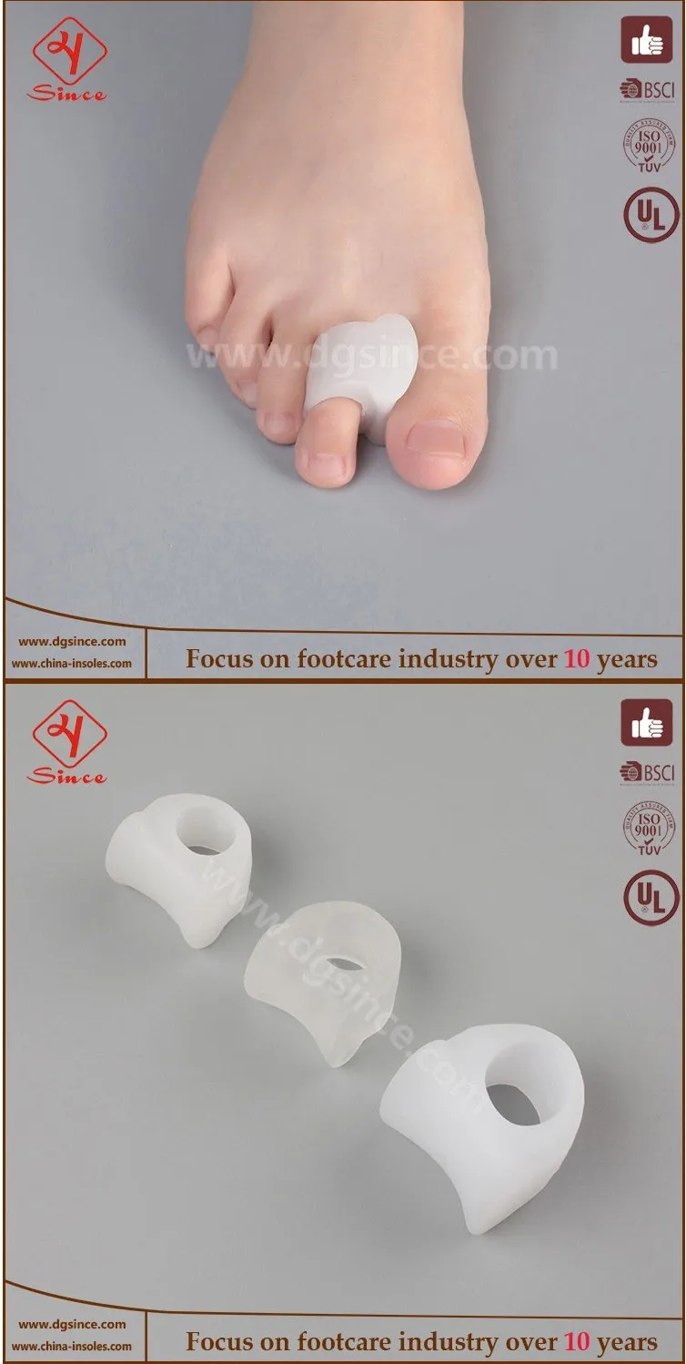 Ring shape Orthotics Silicone Gel Bunion Orthotics Silicone Gel Bunion toe Separator