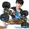Rock Crawler 1:10 Scale Double-sided 2.4G RC Car One Key Transformation All-terrain Vehicle Climbing Car Remote Control Toys