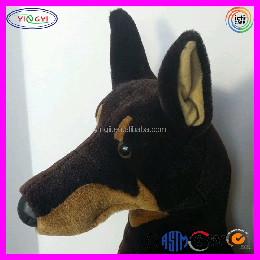 doberman plush