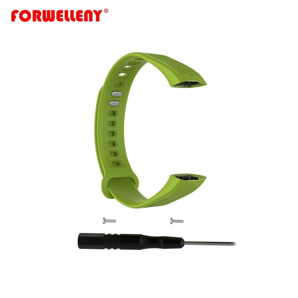 Wrist Band Strap Belt Soft Silicone for Huawei Honor 3 Fitness Smart Watch Wristband Adjustable Replacement Bracelet Watchstrap