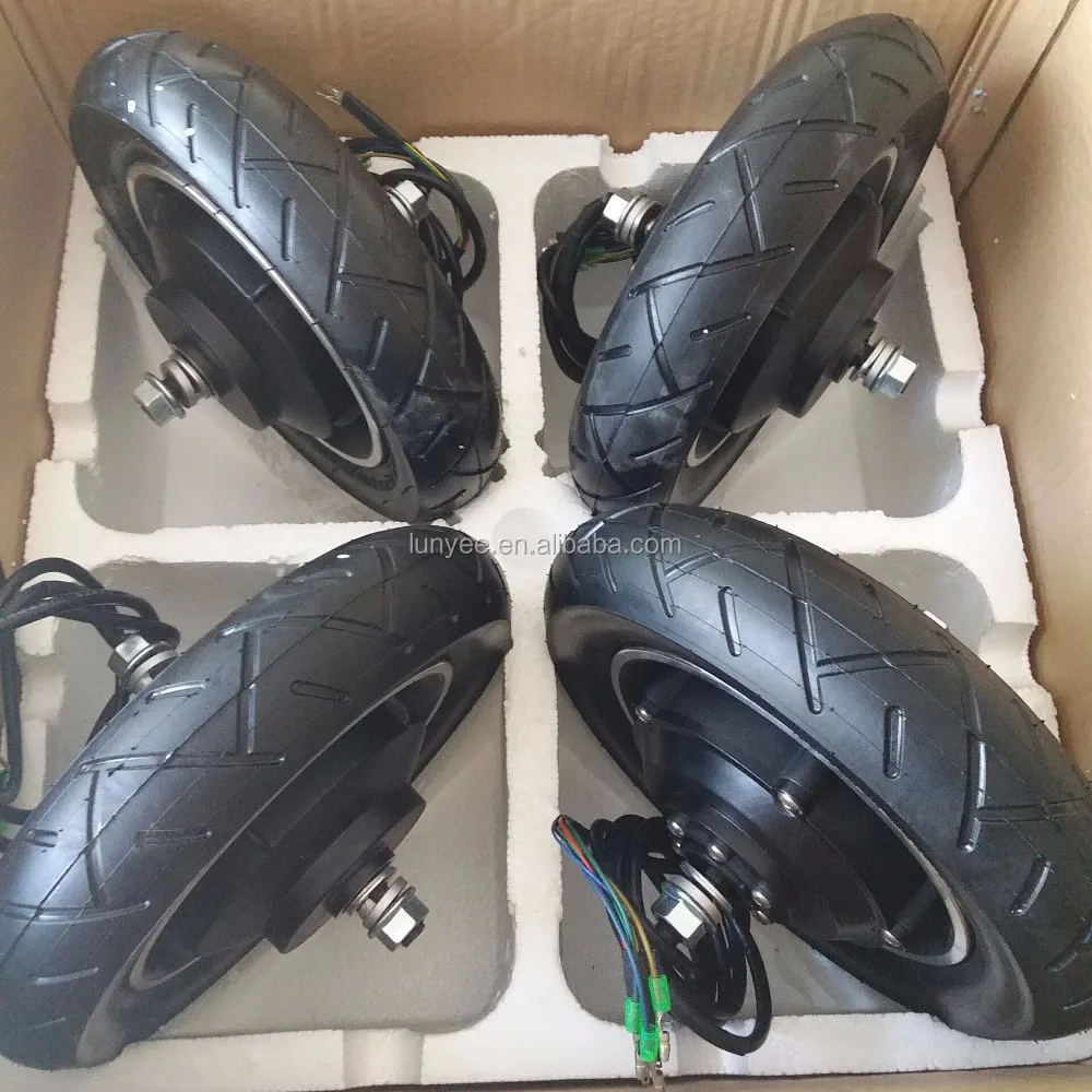 High Torque Low Speed Geared Brushless Electric Hub Motor For