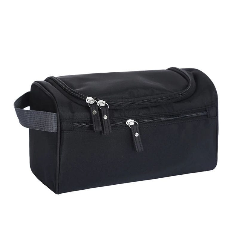 mens black toiletry bag