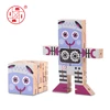 hot selling wooden robot puzzle man for children