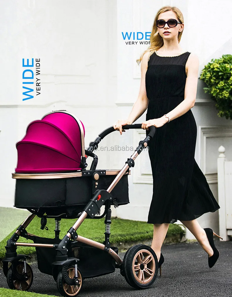 Wholesale Baby Stroller Folding Portable Classic Baby Pram With Big Wheels Buy Baby Doll Pram