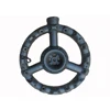 Hot portable gas range burner for camping cooking