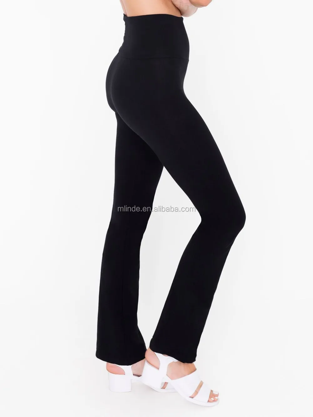Enza 165P79 - Ladies Fold Over Yoga Pant - Petite