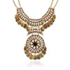 Top selling stylish popular bling necklace statement
