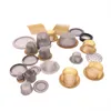Top hat filter smoking 304 Stainless steel vaporizer srimmed mesh dome screen