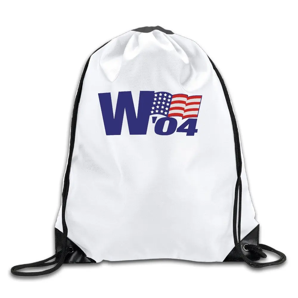 George W. Bush Vintage '04 Campaign Sport Drawstring Backpack Gym Bag