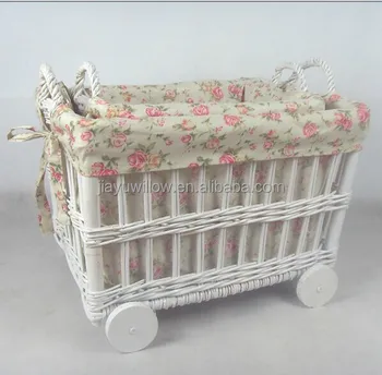 baby basket on wheels