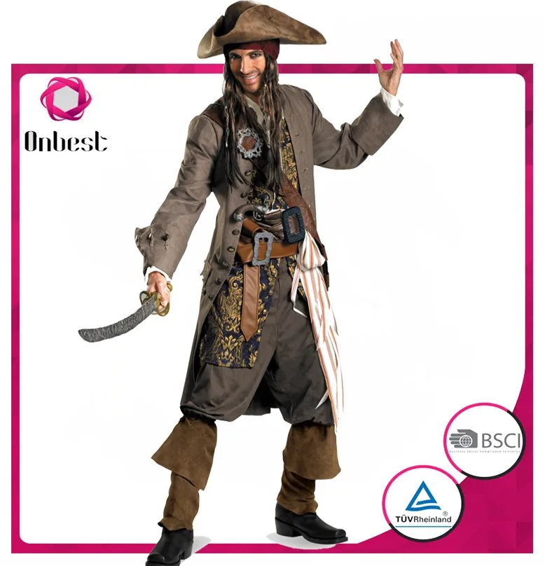 大人の男性中世のコスプレ衣装男性のカーニバルパーティードレスのための豪華な海賊の衣装 Buy 中世コスプレ衣装 海賊衣装 カーニバルパーティードレス Product On Alibaba Com