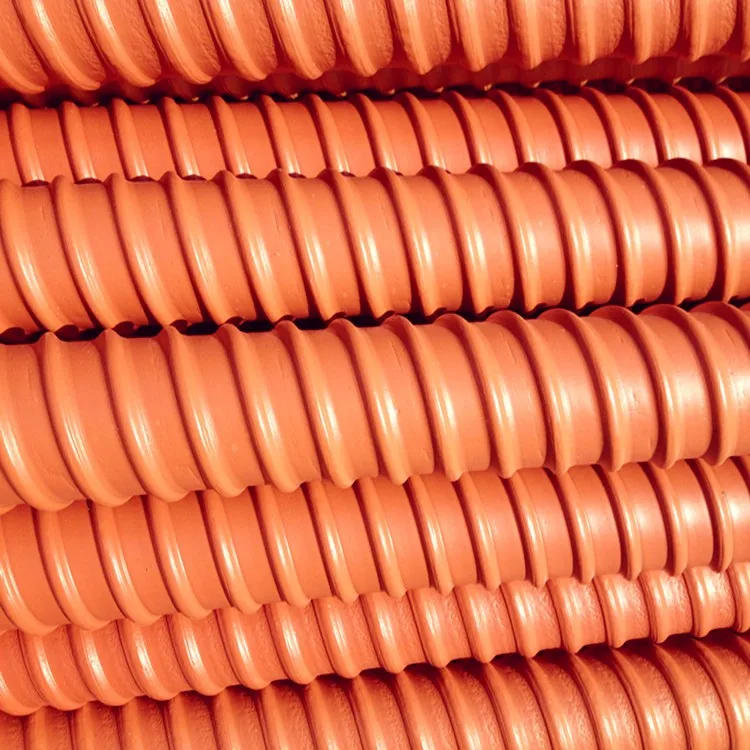 50mm Hdpe Orange Corrugated Duct For Prestressing Concrete Buy Hdpe