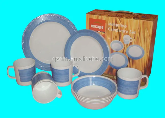 Cheap A1 Christmas Melamine Dinner Set