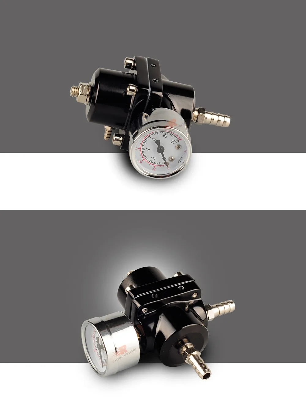 0-140PSI Universal Car Fuel Pressure Regulator with Gauge