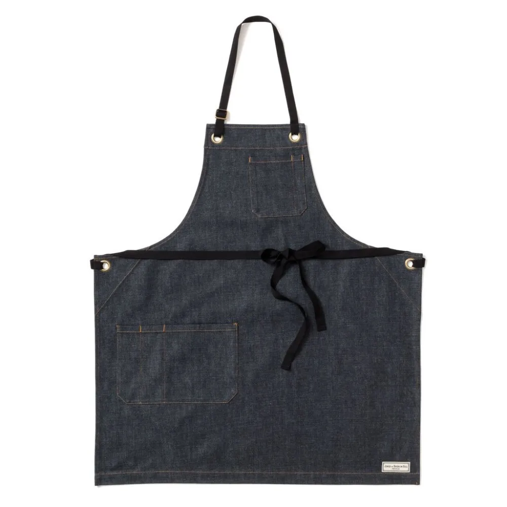 Industrial Apron Cooking Cotton Denim Apron Kitchen Chef Salon Barber