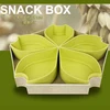 Storage box for fruit and candy with five space place