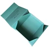 luxury custom blue printing retail clothing garment shoes foldable packaging box manufacturer