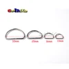 NonWelded Dee Rings Nickel Plated D-Rings Webbing#FLQ051-A/B/C/E