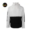 iGift No Minimum Design Your Own Branding Screen Printing Logo Black and White Men's Streetwear Urban oem Jacket