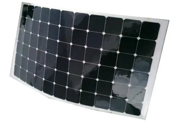 Permanent outdoor use 200w 12v flexible solar panels For Yacht