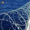 Razor wire fence for sale barbed tape post