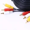High Quality 1.5 Meters AV Cable Adapter 3.5mm to 3RCA for Raspberry Pi