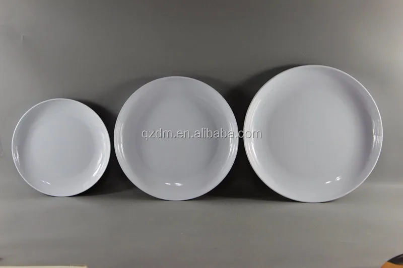 3 Sizes Melamine Deep Plate Salad Plate Set Of 3 Piece