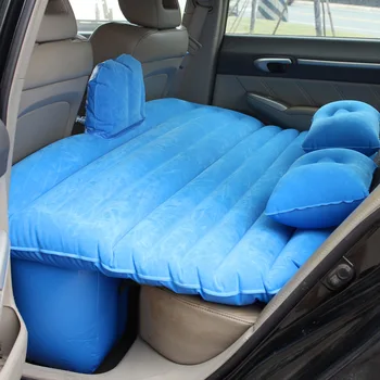 Car Air Filled Suv Back Seat Sleeping Mat Inflatable Travel Camping Outdoor Mattress Use Bed For Kids Pillow Car Air Filled Suv Back Seat Sleeping