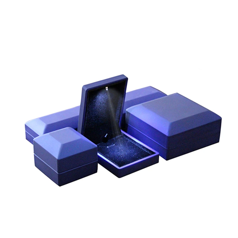 blue wedding ring box