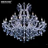 Blue Color Maria Theresa Crystal Chandelier Lamp Light Lighting Fixture Large White Chandelier Lusters D1200mm H1000mm MD8655