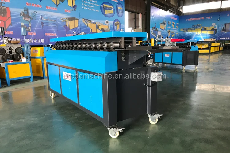 New type T15 duct manufacturing sheet flange forming making machine for sale