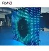 7ft by 7ft leds display video effect P70MM clear definition flexible indoorled curtain screen video