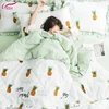 2019 Luxury Summer Air Conditioning Washable 100% Cotton Cheap 4 Bedding Set for Adults