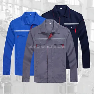 Factory work clothes construction mechanic outdoor work uniform with logo Factory work clothes construction mechanic outdoor work uniform with logo