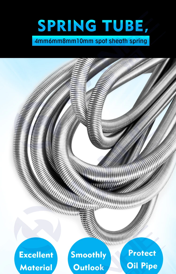 Th Series Spring Sheath Wire Sheathing Metal Sheathing For Oil Pipe