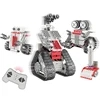 DIY 4in1 RC Robotic Bricks toys Assembled 4CH Building block Robot Toys(233pcs)