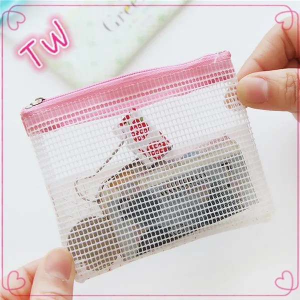 Bulk Custom Pvc Coin Purse Wholesale Zipper Plastic Coin Purse,Different Colors Mixed Coin Bags