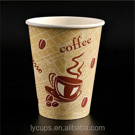 8 oz white paper coffee cups