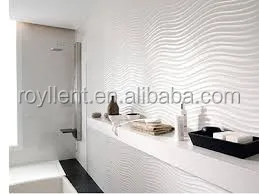 Royllent decorative wall tiles 3D for bathroom living room