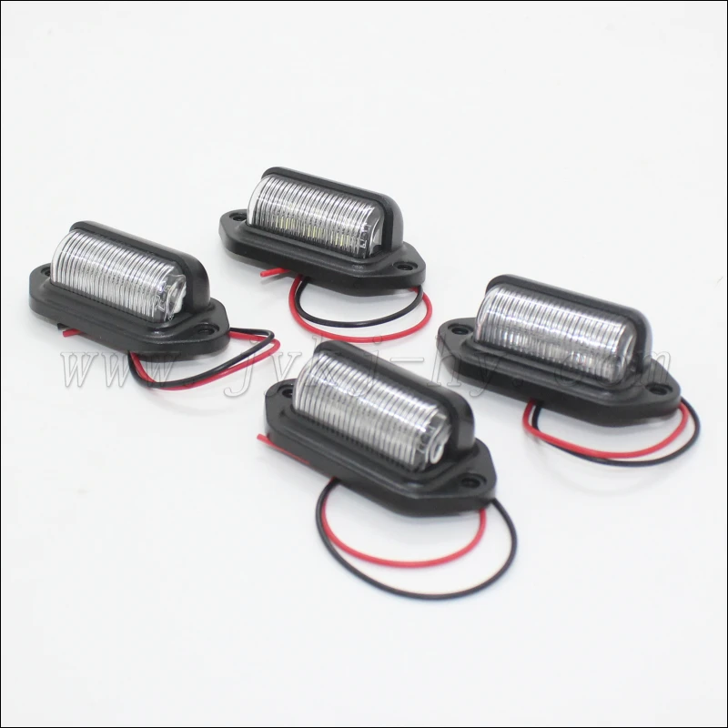 CE Certification and 12V Voltage led license plate light car decorates led strobe lights truck led mark lamp