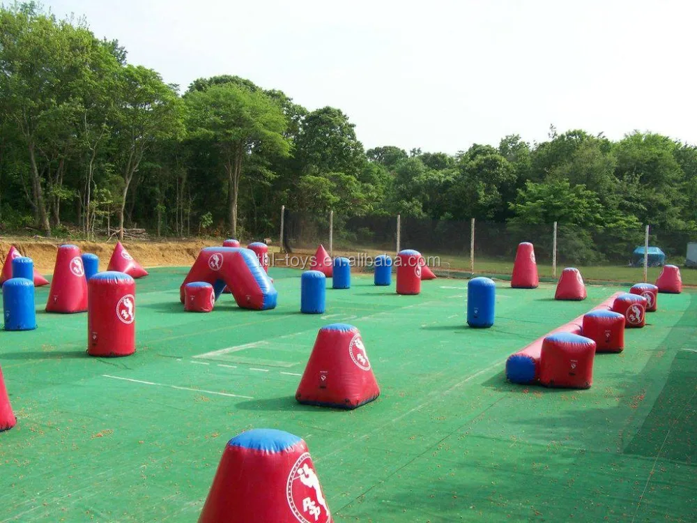 Customize Inflatable Paintball Barrier For Sport,Inflatable Paintball