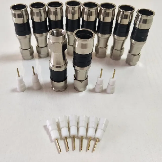 Catv Cctv Waterproof Rg11 F Type Compression Connector Buy Rg11 F