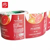 Custom Offset Printed Roll Peel Off Self Adhesive Color Bottle Label
