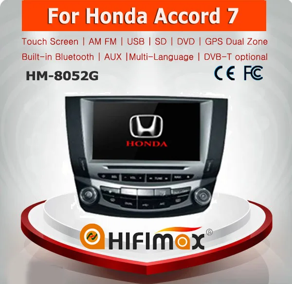 Navigation For Honda Accord Source Quality Hifimax Car Dvd Gps For Honda Accord 7 Navigation Player With
