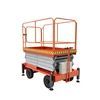 9m Mobile Electric Hydraulic Work Platform Scissor Lift Table With Battery Rated