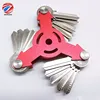 high quality custom design laser logo DIY key chain custom logo