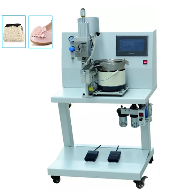 Automatic Nail Riveting Embroidery Pearl Drilling Machine