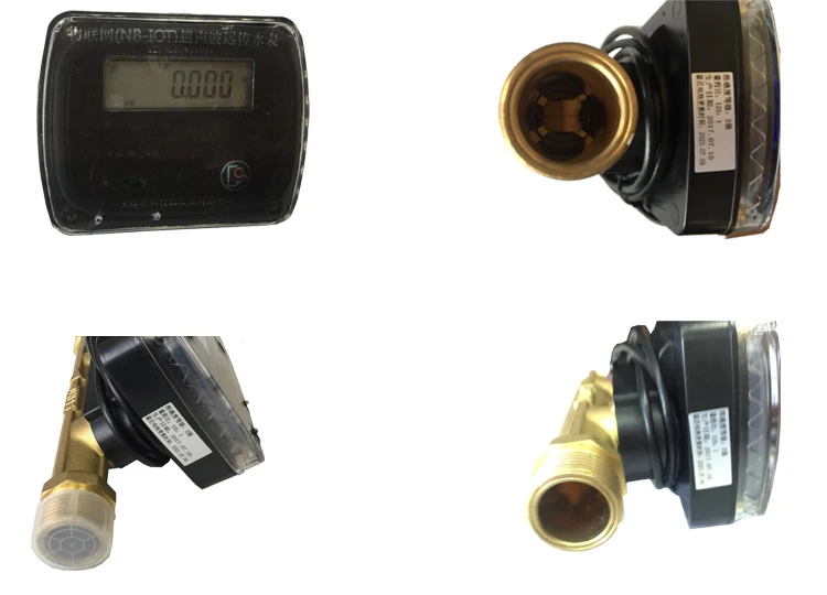 Economic Type Residential Water Meter Dn50 Ultrasonic Water Meter Brass