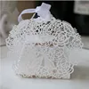 Personalized Laser Cut Carved Flower Wedding Birthday Party Favor Box Candy Gift Box